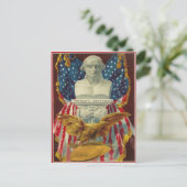 愛国的な挨拶 ポストカード (スタンド正面)