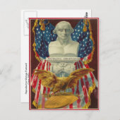 愛国的な挨拶 ポストカード (正面/裏面)