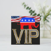 愛国的な政治共和党招待状- SRF 招待状 (スタンド正面)