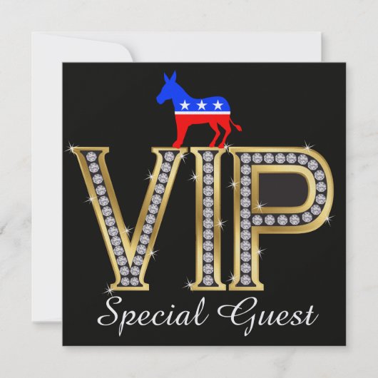 愛国的な政治民主党員招待状- SRF 招待状 (正面)