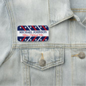 愛国的な政治運動のスターとストライプ 名札 (インサイチュ)