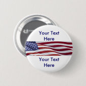 愛国的な政治運動 缶バッジ (正面&裏面)