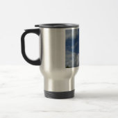 愛国的な旗と青い空 トラベルマグ (左)