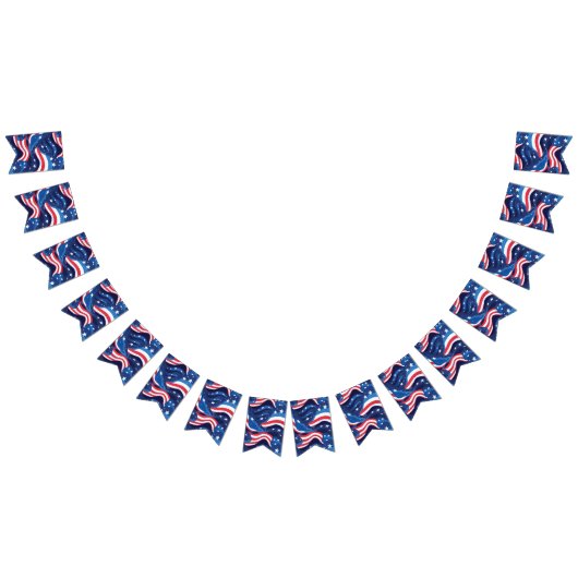 愛国的な旗 バンティングフラッグ (全)