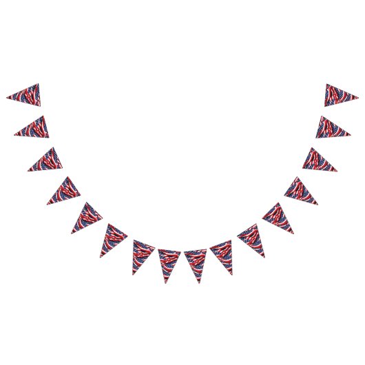 愛国的な旗 バンティングフラッグ (全)