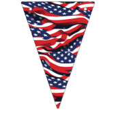 愛国的な旗 バンティングフラッグ (第1の旗)