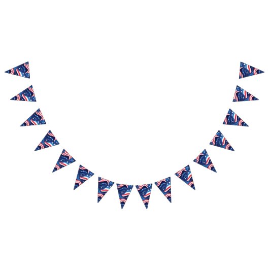 愛国的な旗 バンティングフラッグ (全)