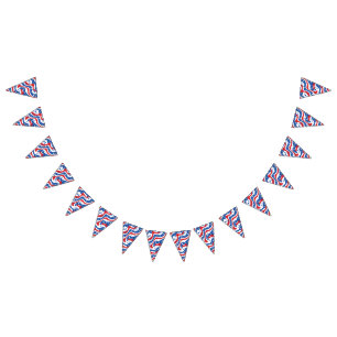 愛国的な旗 バンティングフラッグ