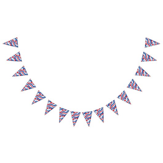 愛国的な旗 バンティングフラッグ (全)