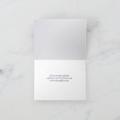 愛国的な星とストライプが折り畳まれたサンキューカード サンキューカード (内部)