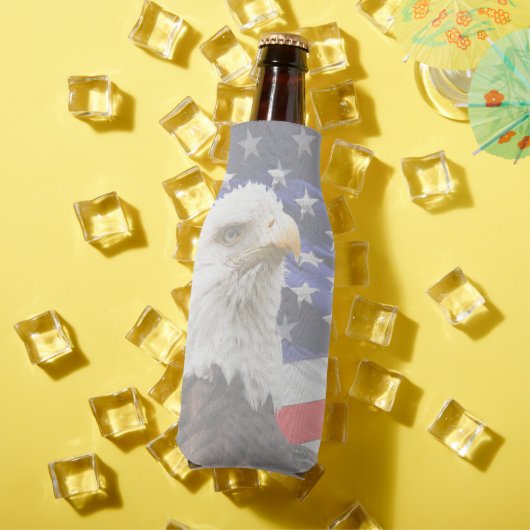 愛国的な星とストライプのクーラーボックス 缶クーラー (インサイチュ 夏)