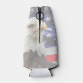 愛国的な星とストライプのクーラーボックス 缶クーラー (裏面)