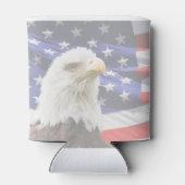 愛国的な星とストライプのクーラーボックス 缶クーラー (裏面)