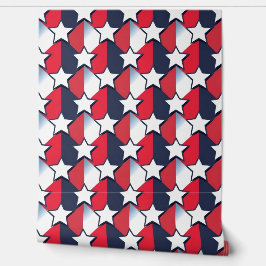 愛国的な星の背景のカーテン&壁紙 壁紙