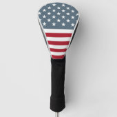 愛国的な星条旗 アメリカ国旗 ゴルフヘッドカバー (正面)