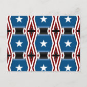 愛国的な星条旗 ポストカード (正面)