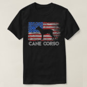 愛国的な杖のコルソアメリカ国旗の杖のコルソ4th tシャツ (デザイン正面)