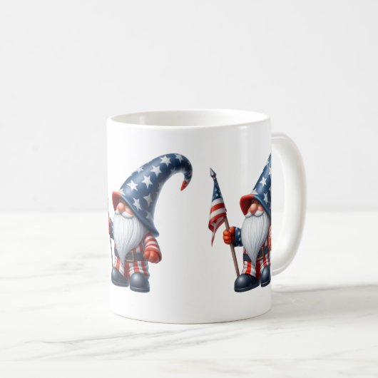 愛国的な格言コーヒーマグ コーヒーマグカップ (正面右)