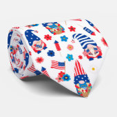 愛国的な格言模様のネックタイ ネクタイ (ロール)