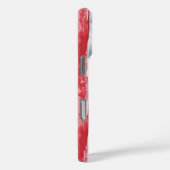 愛国的な水彩星条旗モノグラム Case-Mate iPhoneケース (裏面 / 右)
