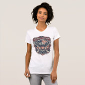 愛国的な父の日ベクターグラフィックTシャツ Tシャツ (正面フル)
