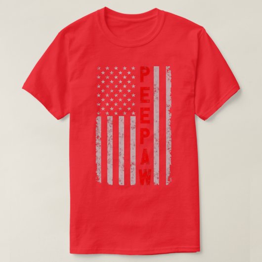 愛国的な父祖おもしろいの日ヴィンテージアメリカ Tシャツ (デザイン正面)