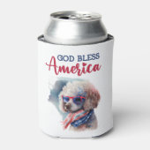 愛国的な犬 缶クーラー (缶正面)