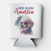 愛国的な犬 缶クーラー (正面)