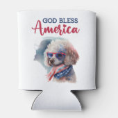 愛国的な犬 缶クーラー (裏面)