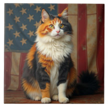 愛国的な猫