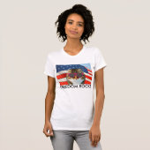 愛国的な猫Tシャツ Tシャツ (正面フル)