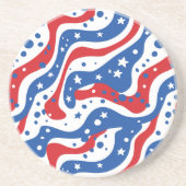 愛国的な石コースター コースター (正面)