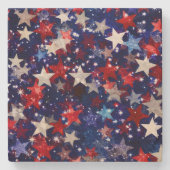 愛国的な石コースター ストーンコースター (正面)