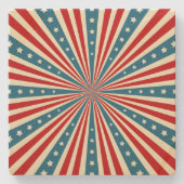 愛国的な石コースター ストーンコースター (正面)