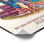 愛国的な石鹸ポスター ポスター (角)