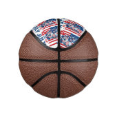 愛国的な祝ポープ7月4日の独立記念日 ミニバスケットボール (右)