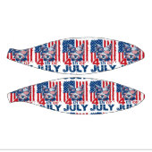 愛国的な祝ポープ7月4日の独立記念日 ミニバスケットボール (パネル)