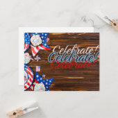 愛国的な祝祭 カード (正面/裏面インサイチュ)