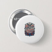 愛国的な秋の収穫ベクターグラフィックTシャツ 缶バッジ (正面&裏面)