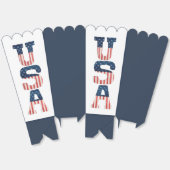 愛国的な米国の国旗7月4日 フェイバーボックス (見開き)