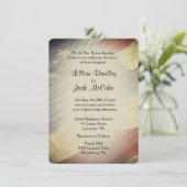 愛国的な米国国旗の結婚式招待状 招待状 (スタンド正面)