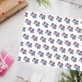 愛国的な米国赤白青国旗の風船 薄葉紙