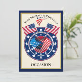 愛国的な米国 招待状 (スタンド正面)