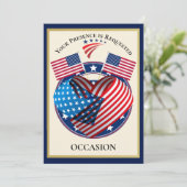 愛国的な米国 招待状 (スタンド正面)