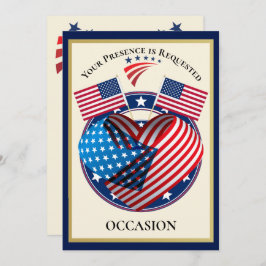 愛国的な米国 招待状