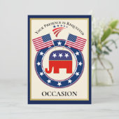 愛国的な米国 招待状 (スタンド正面)