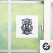 愛国的な納屋の猫ベクターグラフィックTシャツ_1 ウィンドウサイン (ホーム)