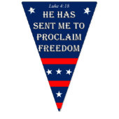 愛国的な聖なる書物、 経典バナーのバンティングフラグ バンティングフラッグ (第2の旗)