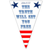 愛国的な聖なる書物、 経典バナーのバンティングフラグ バンティングフラッグ (第1の旗)