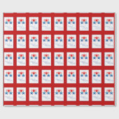 愛国的な英雄の壁の栄光、ありがとう軍隊 ラッピングペーパー (フラット)